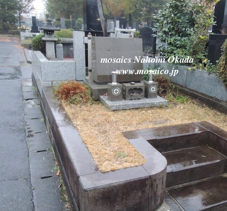 モザイクアートのお墓