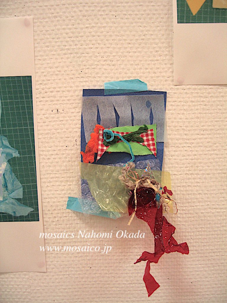 コラージュ作品 おかだなほみ2010