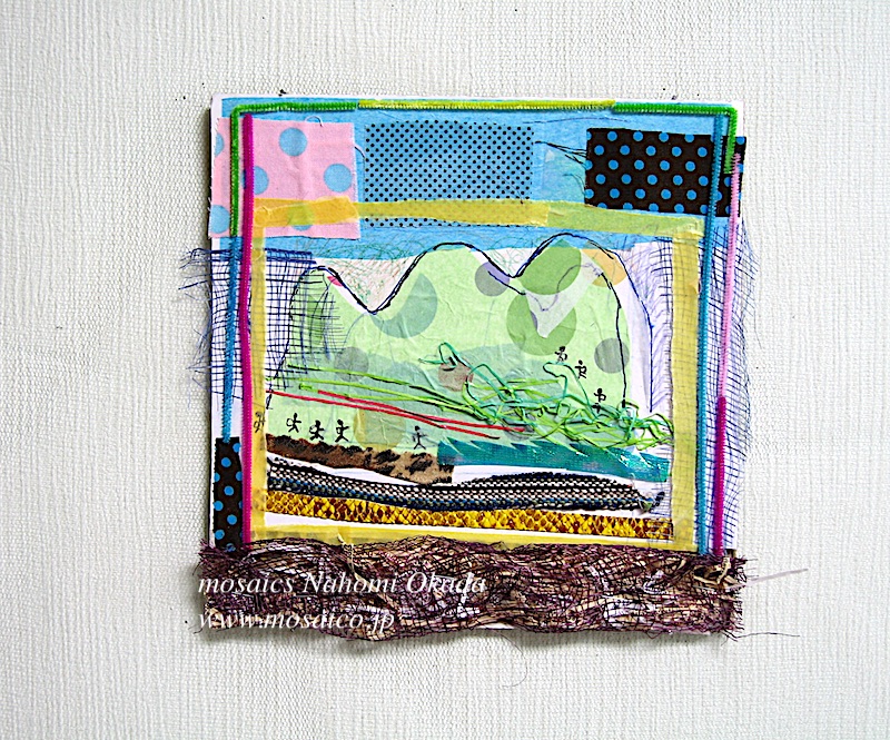 コラージュ作品 岡田七歩美2010