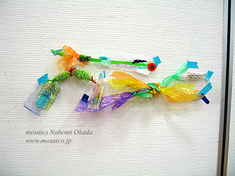 コラージュアート おかだなほみ2010
