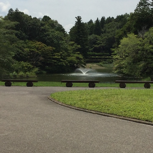 DIC川村記念美術館 庭園噴水